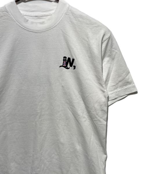 WAKE SAPPORO（ウェイクサッポロ）WAKE SAPPORO (ウェイクサッポロ) BARBAR SAKOTA (バーバー サコタ) BICYCLE TEE ホワイト サイズ:Sの古着・服飾アイテム