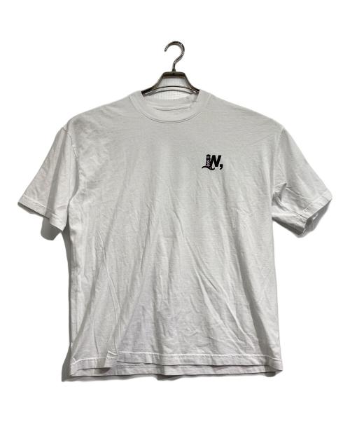 WAKE SAPPORO（ウェイクサッポロ）WAKE SAPPORO (ウェイクサッポロ) BARBAR SAKOTA (バーバー サコタ) BICYCLE TEE ホワイト サイズ:Lの古着・服飾アイテム