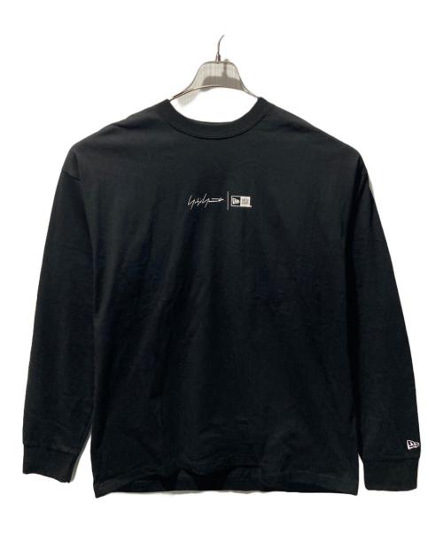 Yohji Yamamoto pour homme（ヨウジヤマモト プールオム）Yohji Yamamoto pour homme (ヨウジヤマモト プールオム) New Era (ニューエラ) コラボカットソー ブラック サイズ:4の古着・服飾アイテム