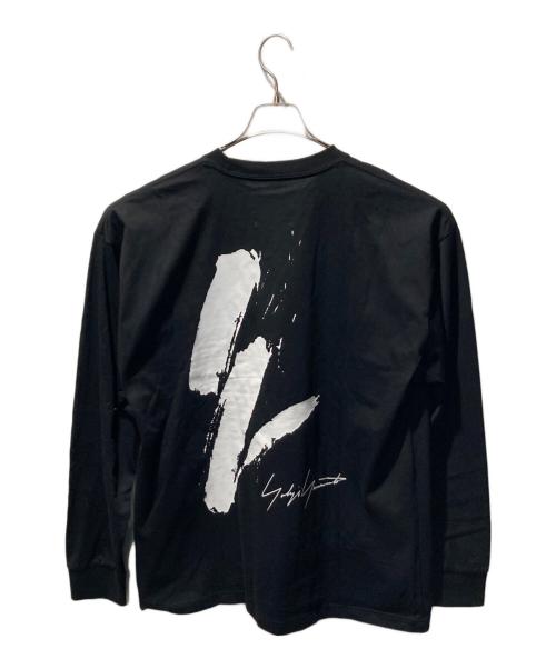 Yohji Yamamoto pour homme（ヨウジヤマモト プールオム）Yohji Yamamoto pour homme (ヨウジヤマモト プールオム) New Era (ニューエラ) コラボカットソー ブラック サイズ:4の古着・服飾アイテム