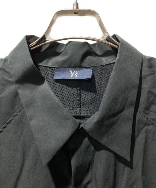 y's gender neutral（ワイズジェンダーニュートラル）y's gender neutral (ワイズジェンダーニュートラル) スリーブレイヤードシャツ ブラック サイズ:3の古着・服飾アイテム