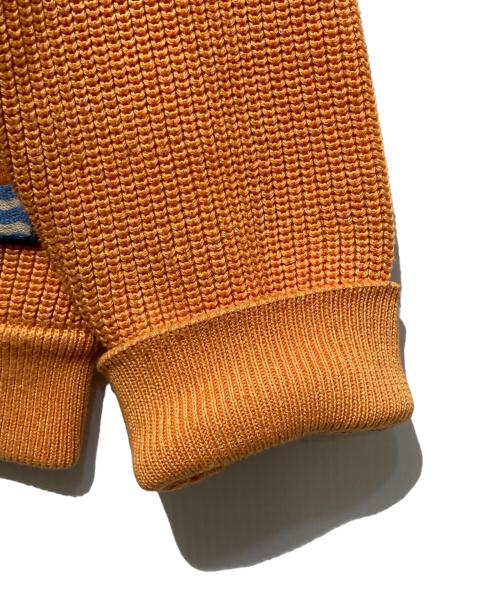 GUCCI（グッチ）GUCCI (グッチ) Stripe Pattern Sweater オレンジ サイズ:Ｍの古着・服飾アイテム
