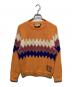 GUCCI（グッチ）の古着「Stripe Pattern Sweater」｜オレンジ