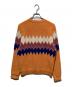 GUCCI (グッチ) Stripe Pattern Sweater オレンジ サイズ:Ｍ：43000円