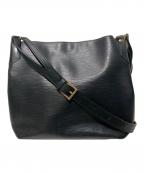 LOUIS VUITTONルイ ヴィトン）の古着「マンダラMM/エピ/ショルダーバッグ」｜ブラック