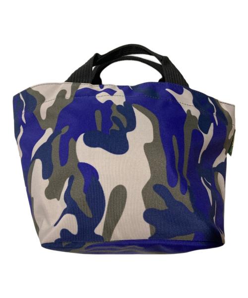 Herve Chapelier（エルベシャプリエ）Herve Chapelier (エルベシャプリエ) ナイロン舟型トートM カモフラージュ グリブルーの古着・服飾アイテム