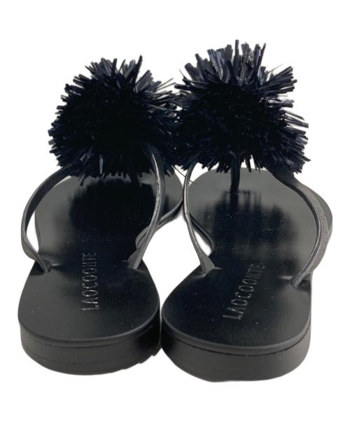 LAOCOONTE（ラオコンテ）LAOCOONTE (ラオコンテ) leire tuscany サンダル ブラック サイズ:37の古着・服飾アイテム