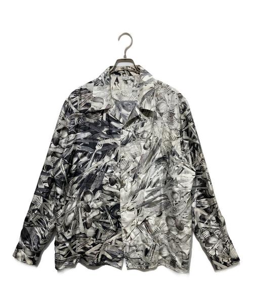 LOEWE（ロエベ）LOEWE (ロエベ) カトラリープリントシャツ グレー サイズ:40の古着・服飾アイテム
