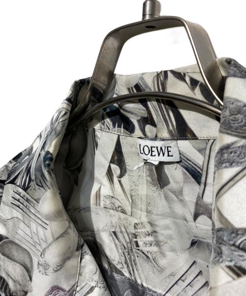 LOEWE（ロエベ）LOEWE (ロエベ) カトラリープリントシャツ グレー サイズ:40の古着・服飾アイテム