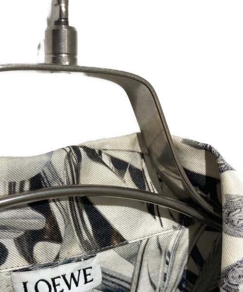 LOEWE（ロエベ）LOEWE (ロエベ) カトラリープリントシャツ グレー サイズ:40の古着・服飾アイテム