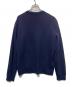EMPORIO ARMANI (エンポリオアルマーニ) ウール混ニット ネイビー サイズ:L：8000円