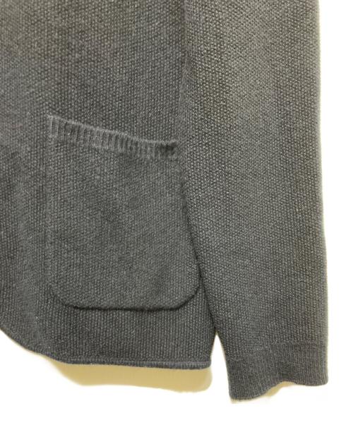GIORGIO ARMANI（ジョルジョアルマーニ）GIORGIO ARMANI (ジョルジョアルマーニ) カシミヤニットジャケット ネイビー サイズ:50の古着・服飾アイテム
