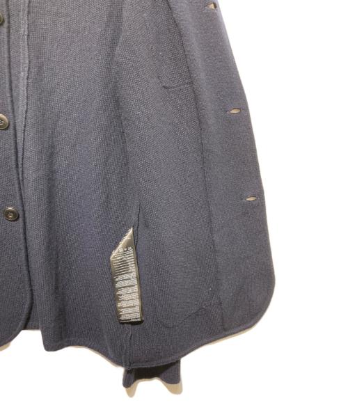 GIORGIO ARMANI（ジョルジョアルマーニ）GIORGIO ARMANI (ジョルジョアルマーニ) カシミヤニットジャケット ネイビー サイズ:50の古着・服飾アイテム