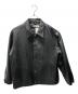 BEAUTY&YOUTH（ビューティーアンドユース）の古着「レザー コーチ ジャケット 3」｜ブラック