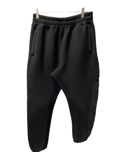 WIND AND SEA（ウィンダンシー）WIND AND SEA (ウィンダンシー) スウェットパンツ/WDS INVERT CBK-JERSEY EASY PANTS ブラック サイズ:XLの古着・服飾アイテム