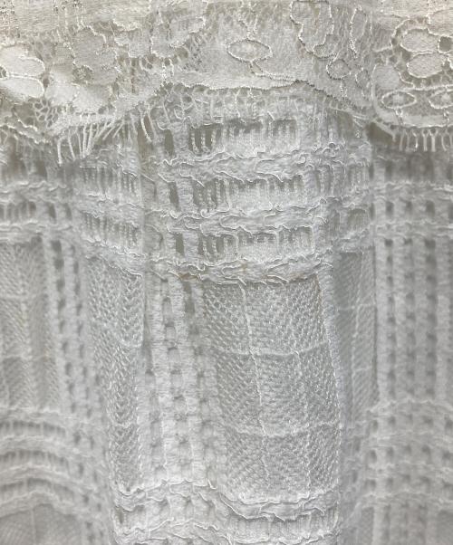 GRACE CLASS（グレースクラス）GRACE CLASS (グレースクラス) レーススカート ホワイト サイズ:36の古着・服飾アイテム