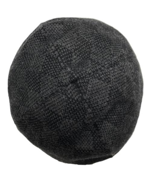 LOUIS VUITTON（ルイ ヴィトン）LOUIS VUITTON (ルイ ヴィトン) ニット帽 ブラック×グレーの古着・服飾アイテム