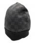 LOUIS VUITTON (ルイ ヴィトン) ニット帽 ブラック×グレー：27000円