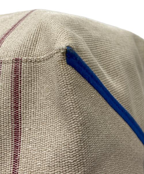 CELINE（セリーヌ）CELINE (セリーヌ) カバファントムトート ベージュ×レッドの古着・服飾アイテム