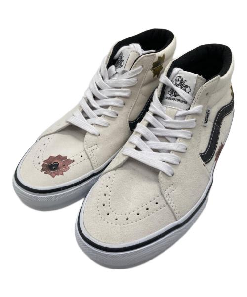 VANS（ヴァンズ）VANS (バンズ) SUPREME (シュプリーム) Nate Lowman Skate Grosso Mid ベージュ サイズ:27.5の古着・服飾アイテム