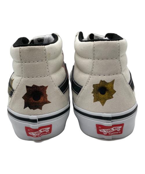 VANS（ヴァンズ）VANS (バンズ) SUPREME (シュプリーム) Nate Lowman Skate Grosso Mid ベージュ サイズ:27.5の古着・服飾アイテム