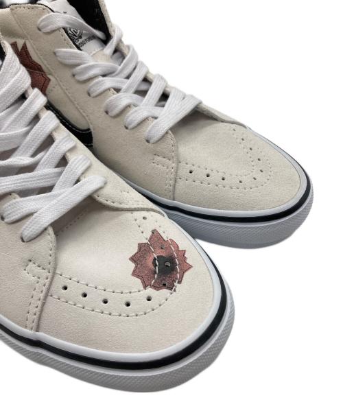 VANS（ヴァンズ）VANS (バンズ) SUPREME (シュプリーム) Nate Lowman Skate Grosso Mid ベージュ サイズ:27.5の古着・服飾アイテム
