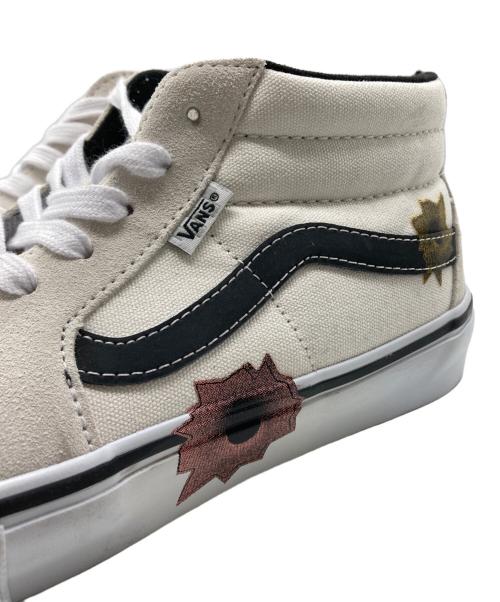 VANS（ヴァンズ）VANS (バンズ) SUPREME (シュプリーム) Nate Lowman Skate Grosso Mid ベージュ サイズ:27.5の古着・服飾アイテム