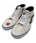 VANS（バンズ）の古着「Nate Lowman Skate Grosso Mid」｜ベージュ