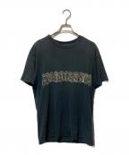 stussyステューシー）の古着「00’S SPELLOUT TEE」｜グレー