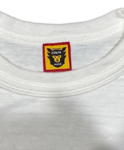 HUMAN MADE（ヒューマンメイド）HUMAN MADE (ヒューマンメイド) HEART BADGE T-SHIRT ホワイト サイズ:Lの古着・服飾アイテム