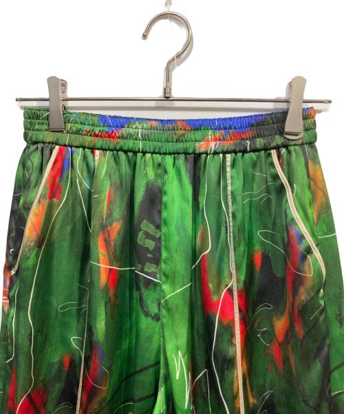 OMMO（オーエムエムオー）OMMO (オーエムエムオー) RELAX AIRLY PANTS グリーン サイズ:36の古着・服飾アイテム