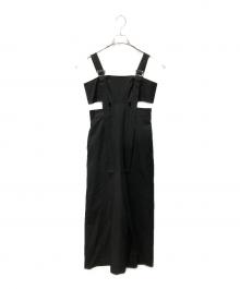 UN3D.（アンスリード）の古着「DROOP SHOULDER AIO」｜ブラック