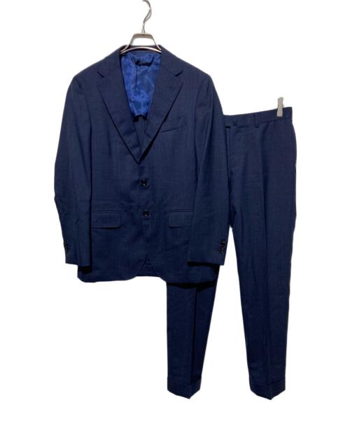 BEAMS F（ビームスエフ）BEAMS F (ビームスエフ) 段返りセットアップスーツ ネイビー サイズ:46の古着・服飾アイテム