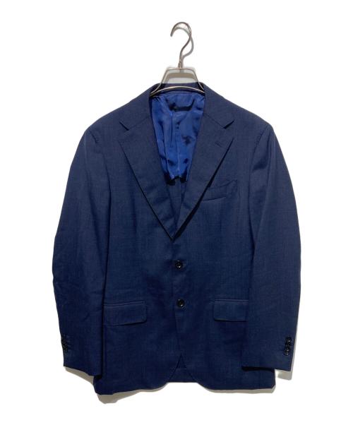 BEAMS F（ビームスエフ）BEAMS F (ビームスエフ) 段返りセットアップスーツ ネイビー サイズ:46の古着・服飾アイテム