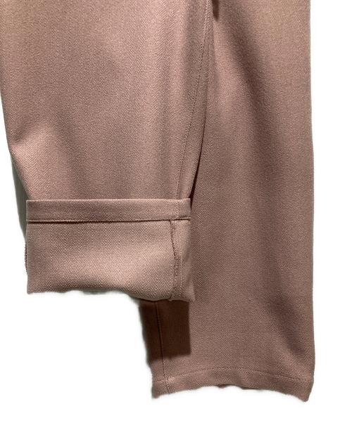 UNDERCOVER（アンダーカバー）UNDERCOVER (アンダーカバー) 21SSヘリンボーンイージーロングパンツ ピンク サイズ:1の古着・服飾アイテム