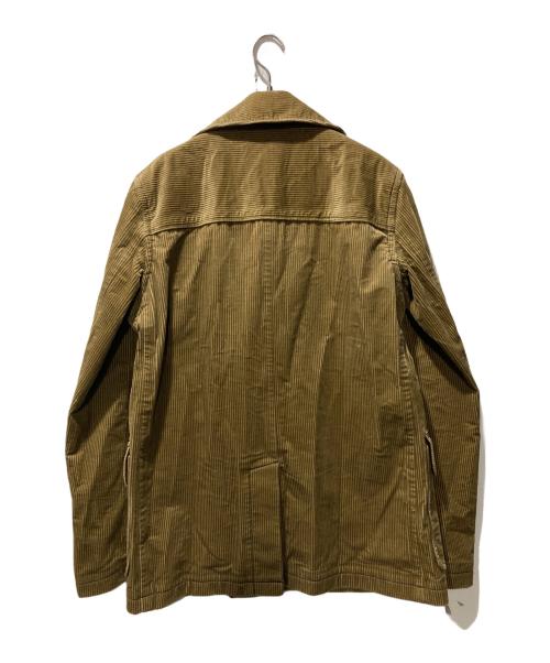 NUMBER (N)INE（ナンバーナイン）NUMBER (N)INE (ナンバーナイン) くるみボタンコーデュロイジャケット ブラウン サイズ:4の古着・服飾アイテム