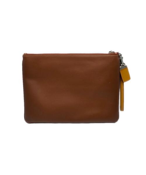 COACH（コーチ）COACH (コーチ) クラッチバッグ ブラウンの古着・服飾アイテム