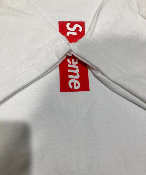 SUPREME（シュプリーム）SUPREME (シュプリーム) Cross Box Logo Tee ホワイト サイズ:Sの古着・服飾アイテム