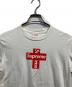 SUPREME (シュプリーム) Cross Box Logo Tee ホワイト サイズ:S：10000円
