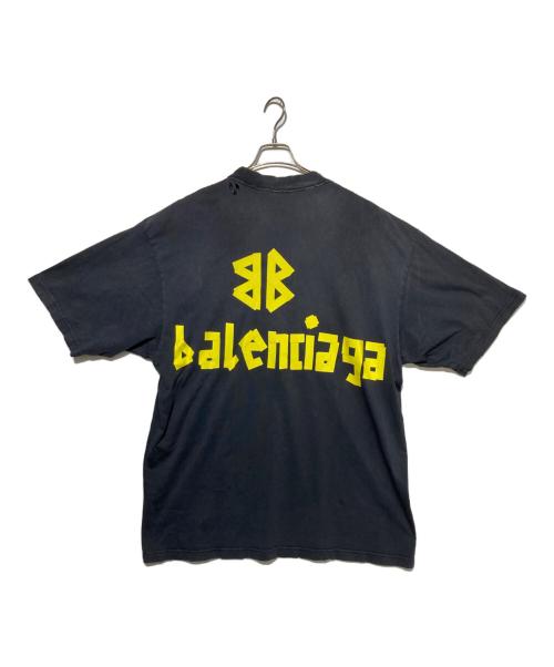 BALENCIAGA（バレンシアガ）BALENCIAGA (バレンシアガ) 23SS TAPE TYPE T-Shirt グレー サイズ:Mの古着・服飾アイテム
