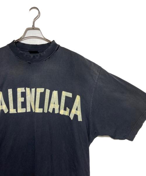 BALENCIAGA（バレンシアガ）BALENCIAGA (バレンシアガ) 23SS TAPE TYPE T-Shirt グレー サイズ:Mの古着・服飾アイテム