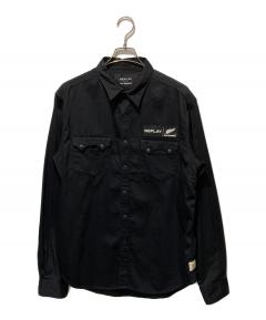 中古・古着通販】Cushman (クッシュマン) ブラックシャンブレー