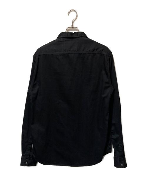 REPLAY（リプレイ）REPLAY (リプレイ) ALL BLACKS (オールブラックス) ウエスタンシャツ ブラック サイズ:Lの古着・服飾アイテム