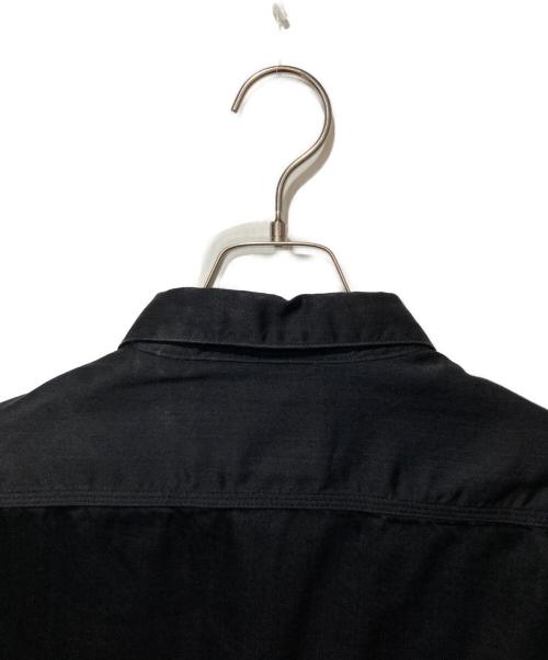 REPLAY（リプレイ）REPLAY (リプレイ) ALL BLACKS (オールブラックス) ウエスタンシャツ ブラック サイズ:Lの古着・服飾アイテム