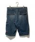 stussy authentic workgear (ステューシー オーセンティック ワークギア) ハーフカーゴパンツ インディゴ サイズ:32：6000円