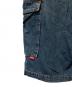 中古・古着 stussy authentic workgear (ステューシー オーセンティック ワークギア) ハーフカーゴパンツ インディゴ サイズ:32：6000円