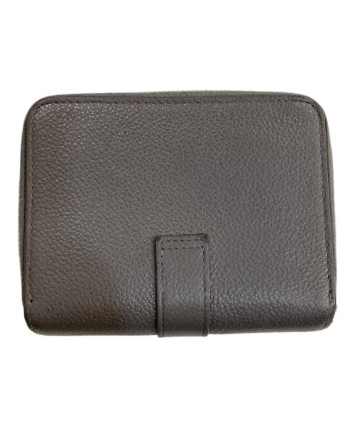 Saint Laurent Paris（サンローランパリ）Saint Laurent Paris (サンローランパリ) ラージジップウォレット グレーの古着・服飾アイテム