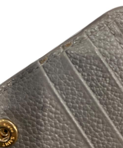 Saint Laurent Paris（サンローランパリ）Saint Laurent Paris (サンローランパリ) ラージジップウォレット グレーの古着・服飾アイテム