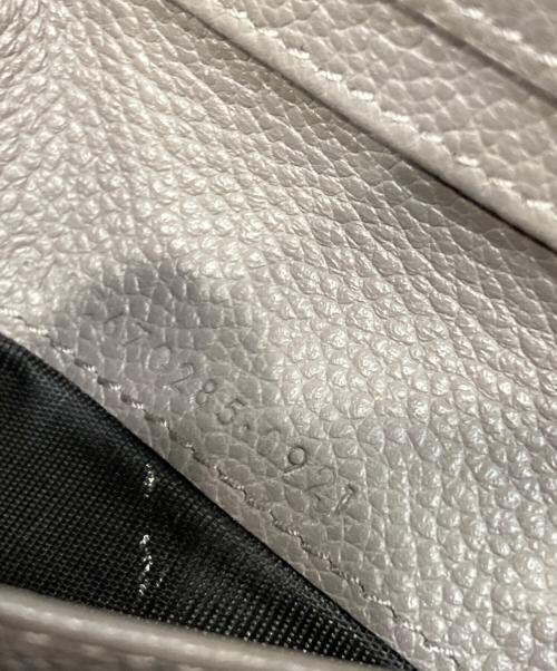 Saint Laurent Paris（サンローランパリ）Saint Laurent Paris (サンローランパリ) ラージジップウォレット グレーの古着・服飾アイテム