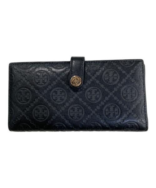 TORY BURCH（トリーバーチ）TORY BURCH (トリーバーチ) ロングウォレット ブラックの古着・服飾アイテム